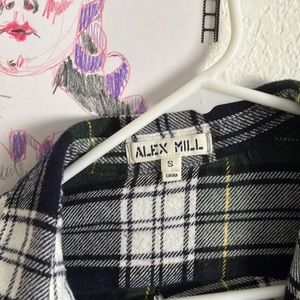 Alex Mill Flannel Button Down Plaid Shirt